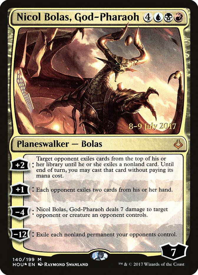 Nicol Bolas, God-Pharaoh, Hour of Devastation Promos · 140/199