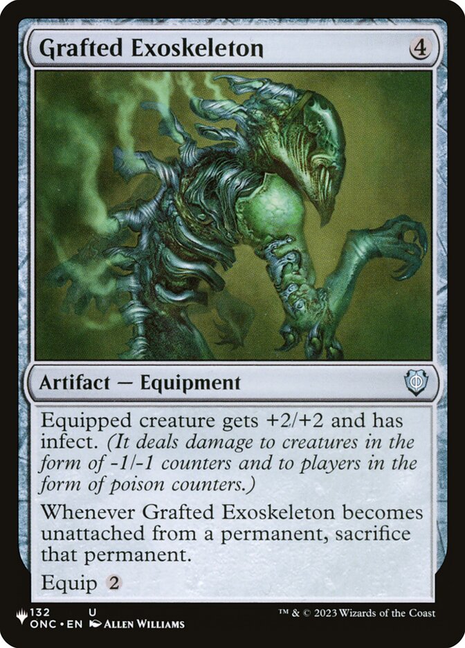Grafted Exoskeleton, The List · onc-132