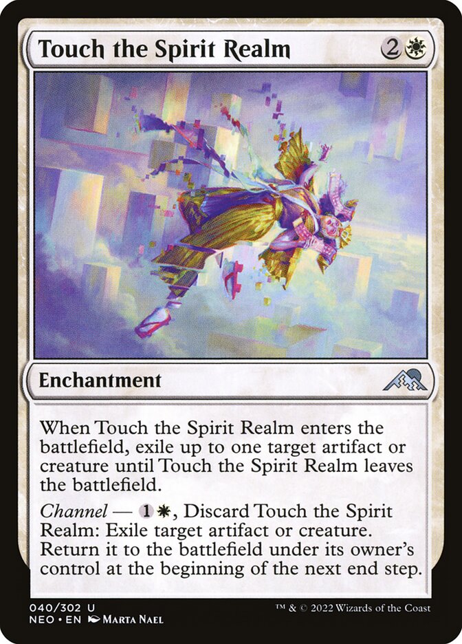 Touch the Spirit Realm, Kamigawa: Neon Dynasty · 040/302
