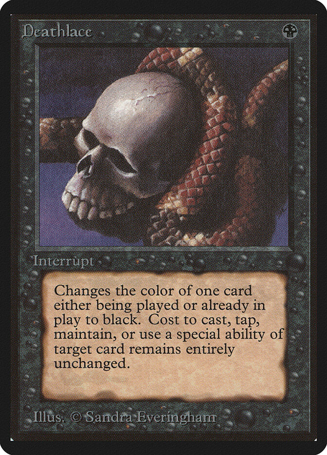 Deathlace, Limited Edition Beta · 102
