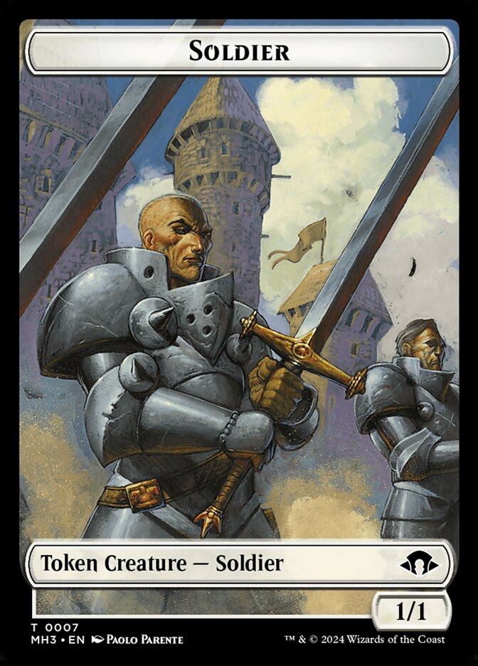 Soldier, Modern Horizons 3 Tokens · 0007