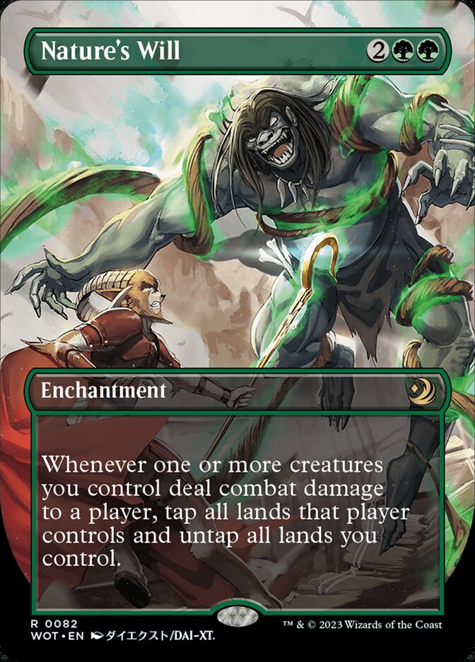 Nature's Will, Wilds of Eldraine: Enchanting Tales · 0082