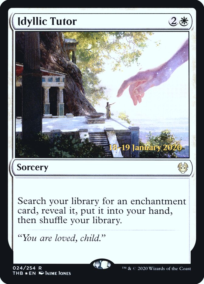 Idyllic Tutor, Theros Beyond Death Promos · 024/254