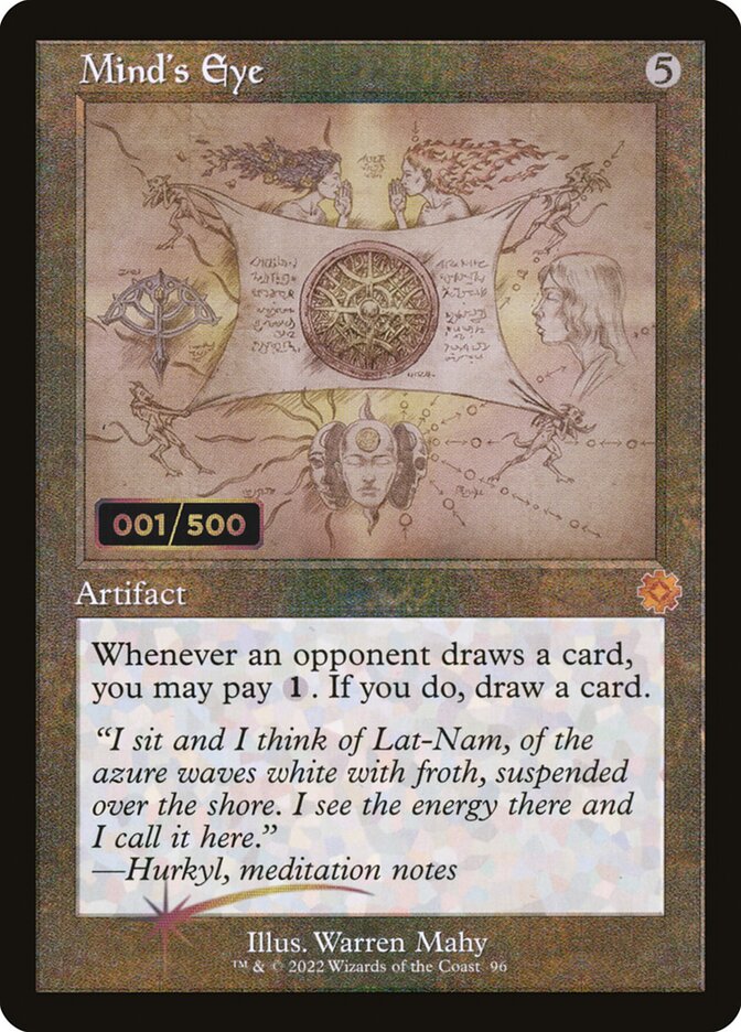 Mind's Eye, The Brothers' War Retro Artifacts · 96z