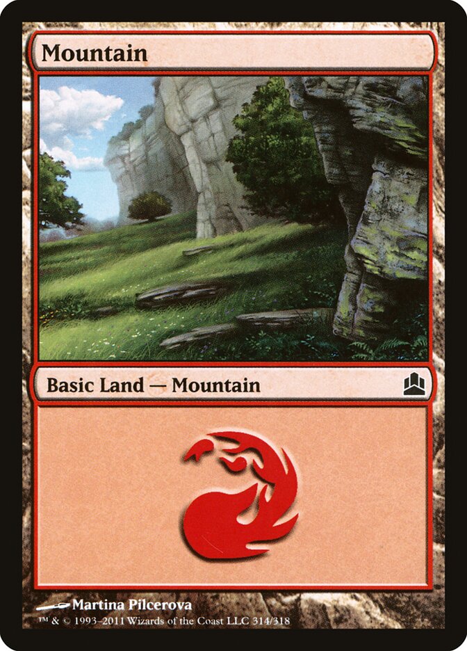 Mountain, Commander 2011 · 314/318