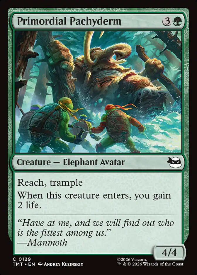 Primordial Pachyderm, Teenage Mutant Ninja Turtles · 0129