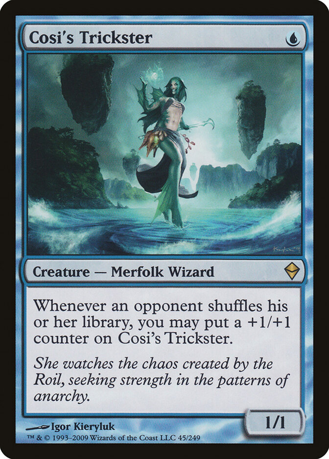 Cosi's Trickster, Zendikar · 45/249