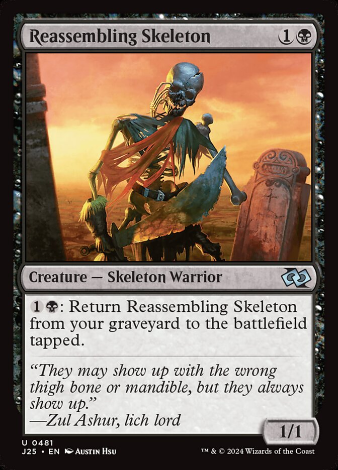 Reassembling Skeleton, Foundations Jumpstart · 0481