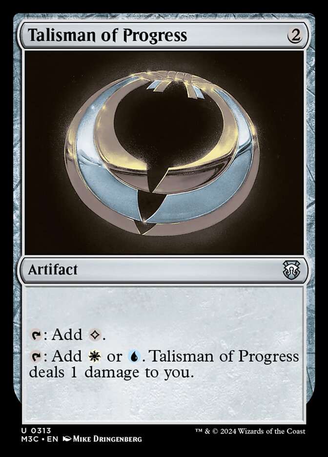 Talisman of Progress, Modern Horizons 3 Commander · 0313