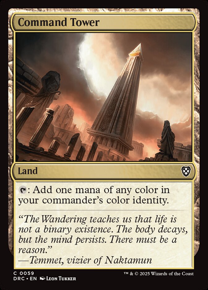 Command Tower, Aetherdrift Commander · 0059