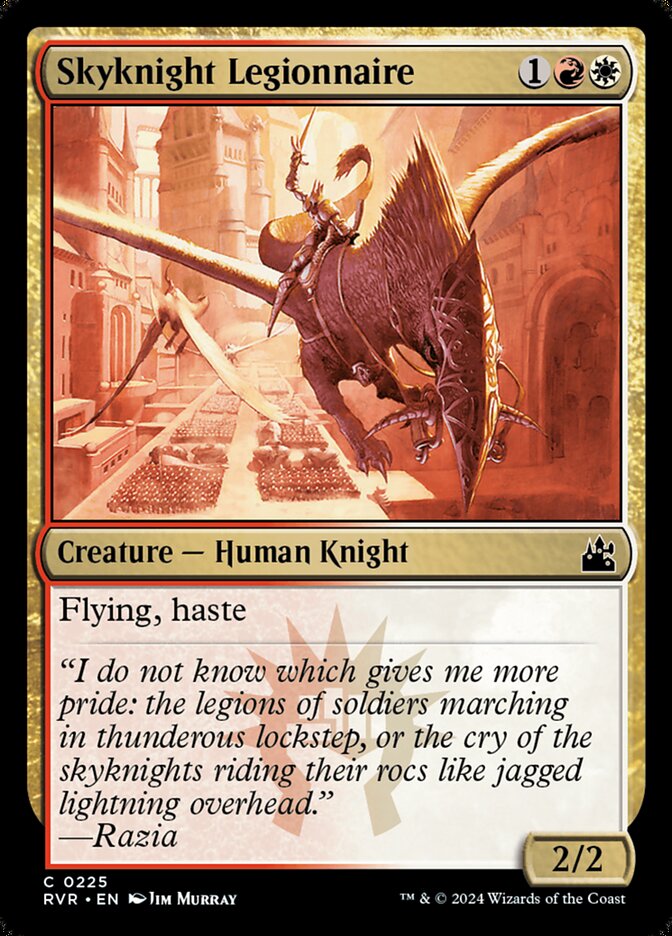 Skyknight Legionnaire, Ravnica Remastered · 0225