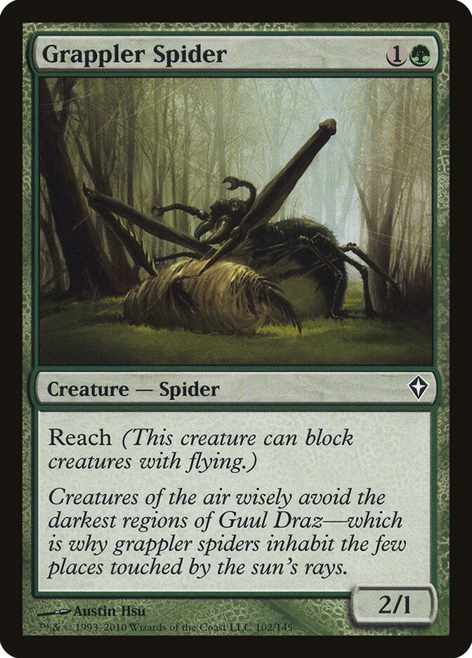 Grappler Spider, Worldwake · 102/145