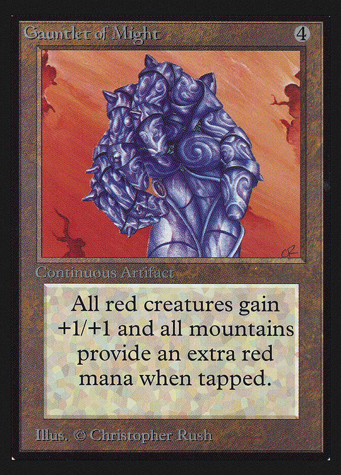 Gauntlet of Might, Intl. Collectors' Edition · 245