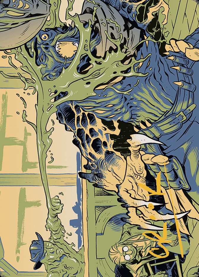 Voidslime // Voidslime, Outlaws of Thunder Junction Art Series · 0049