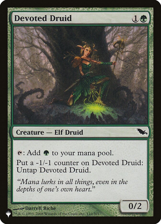 Devoted Druid, The List · shm-110