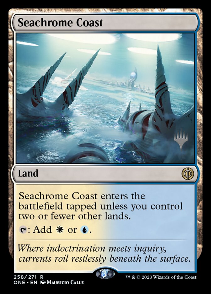 Seachrome Coast, Phyrexia: All Will Be One Promos · 258/271