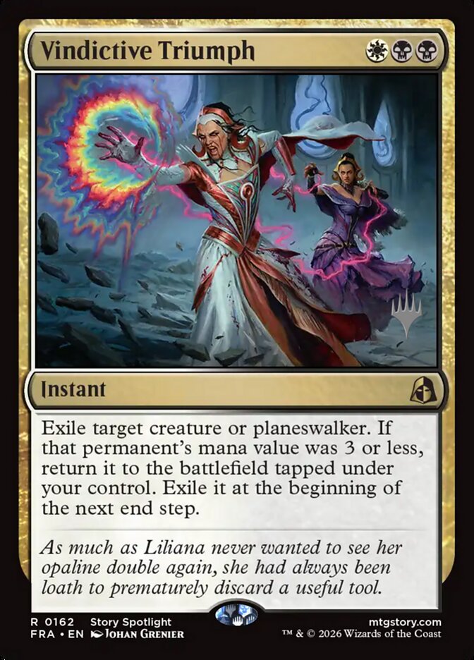 Vindictive Triumph, Reality Fracture Promos · 0162