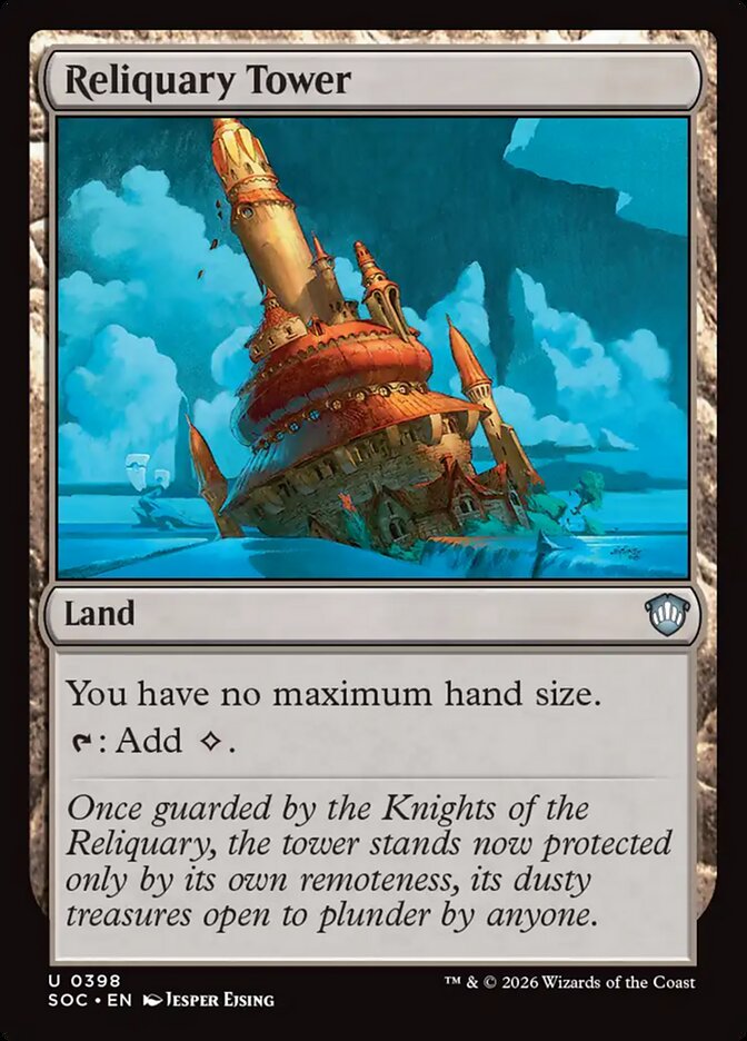 Reliquary Tower, Secrets of Strixhaven Commander · 0398
