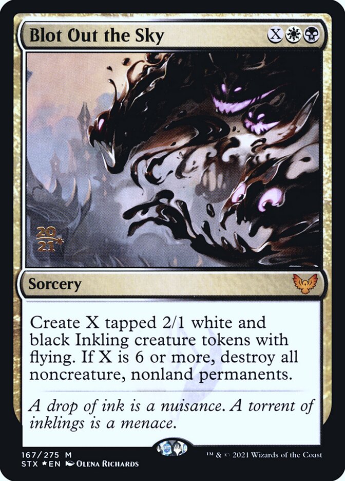 Blot Out the Sky, Strixhaven: School of Mages Promos · 167/275