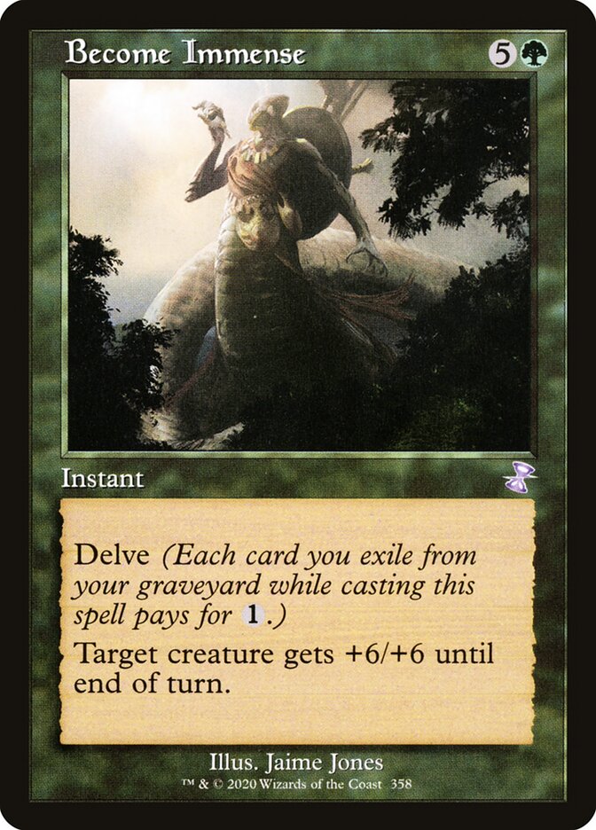 Become Immense, Time Spiral Remastered · 358