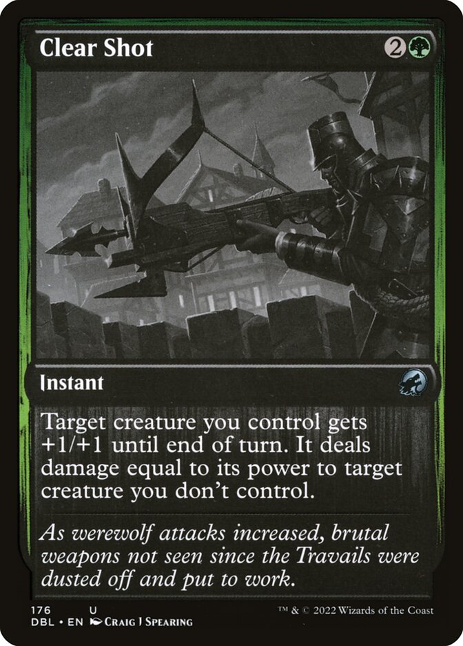 Clear Shot, Innistrad: Double Feature · 176/534