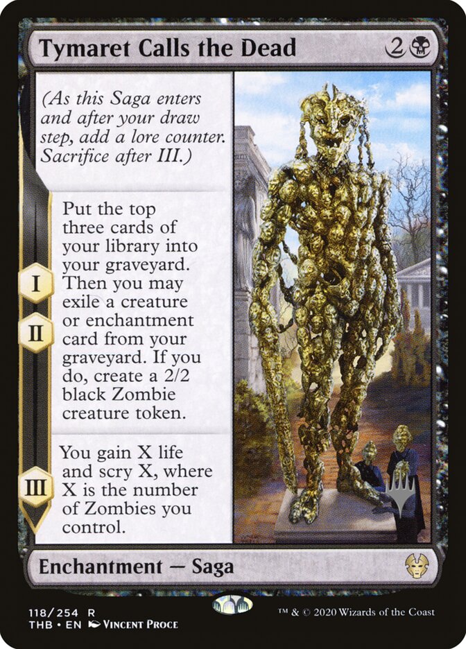 Tymaret Calls the Dead, Theros Beyond Death Promos · 118/254