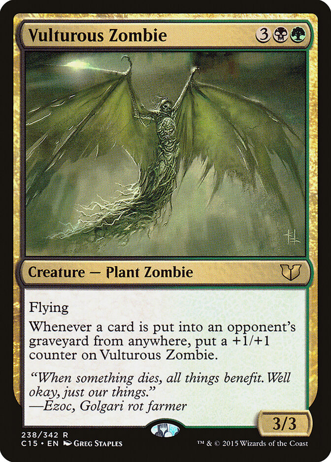 Vulturous Zombie, Commander 2015 · 238/342