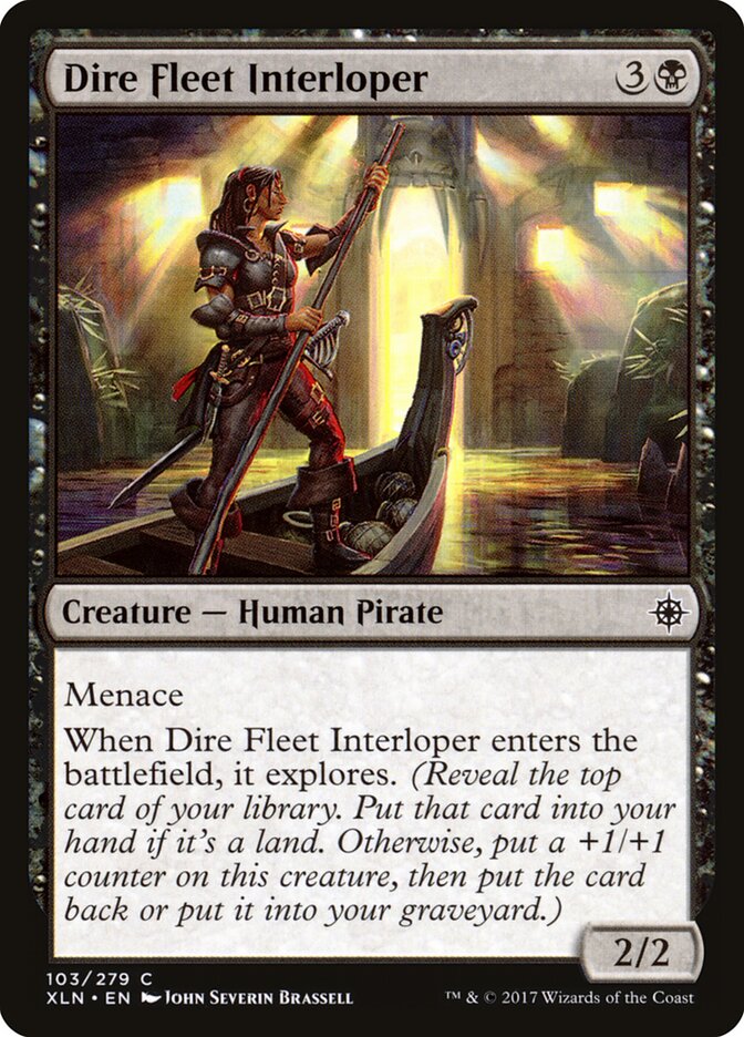 Dire Fleet Interloper, Ixalan · 103/279