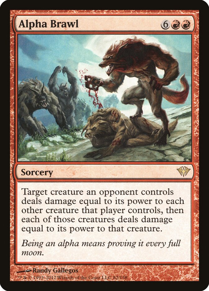Alpha Brawl, Dark Ascension · 82/158