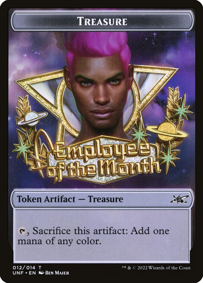 Treasure, Unfinity Tokens · 012