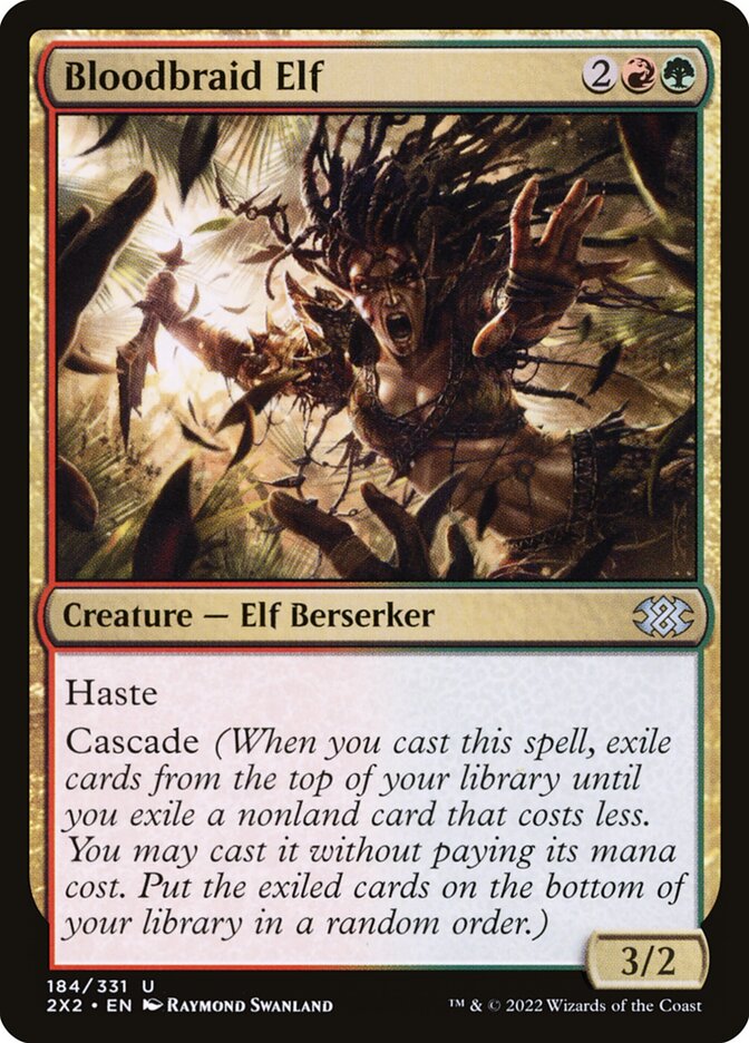 Bloodbraid Elf, Double Masters 2022 · 184/331