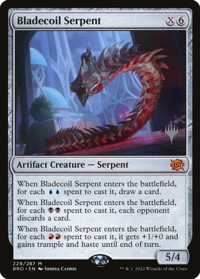 Bladecoil Serpent, The Brothers' War Promos · 229/287