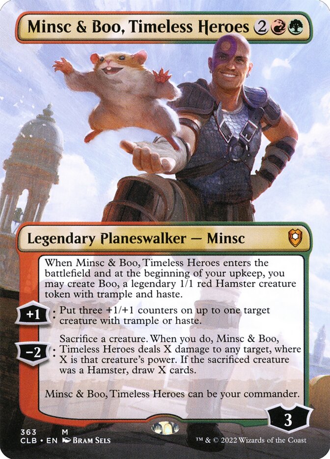 Minsc & Boo, Timeless Heroes, Commander Legends: Battle for Baldur's Gate · 363