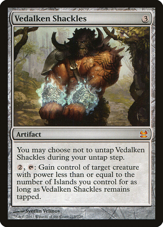 Vedalken Shackles, Modern Masters · 218/229