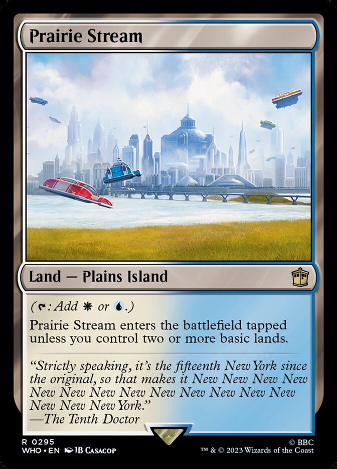 Prairie Stream, Doctor Who · 0295