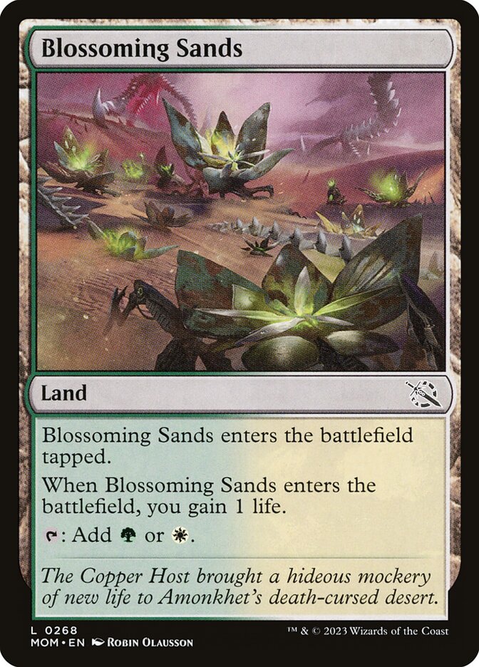 Blossoming Sands, March of the Machine · 0268