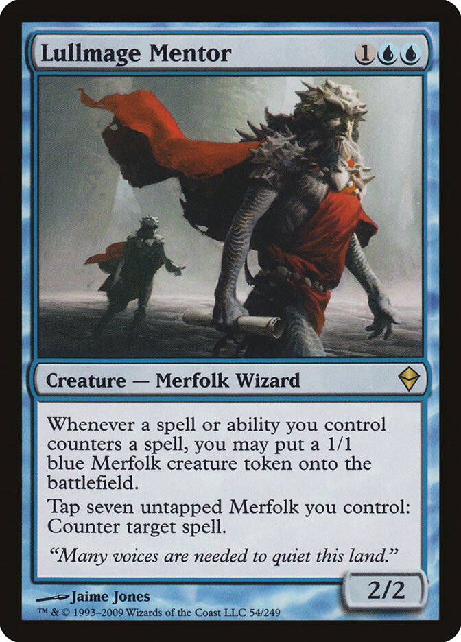 Lullmage Mentor, Zendikar · 54/249