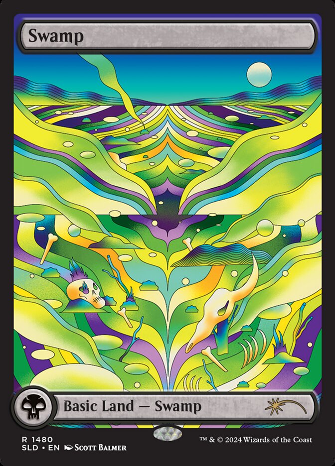 Swamp, Secret Lair Drop · 1480