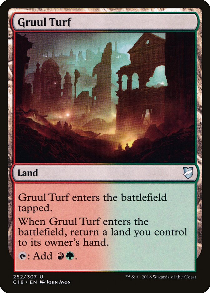 Gruul Turf, Commander 2018 · 252/307