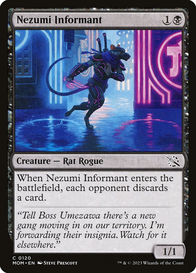 Nezumi Informant, March of the Machine · 0120
