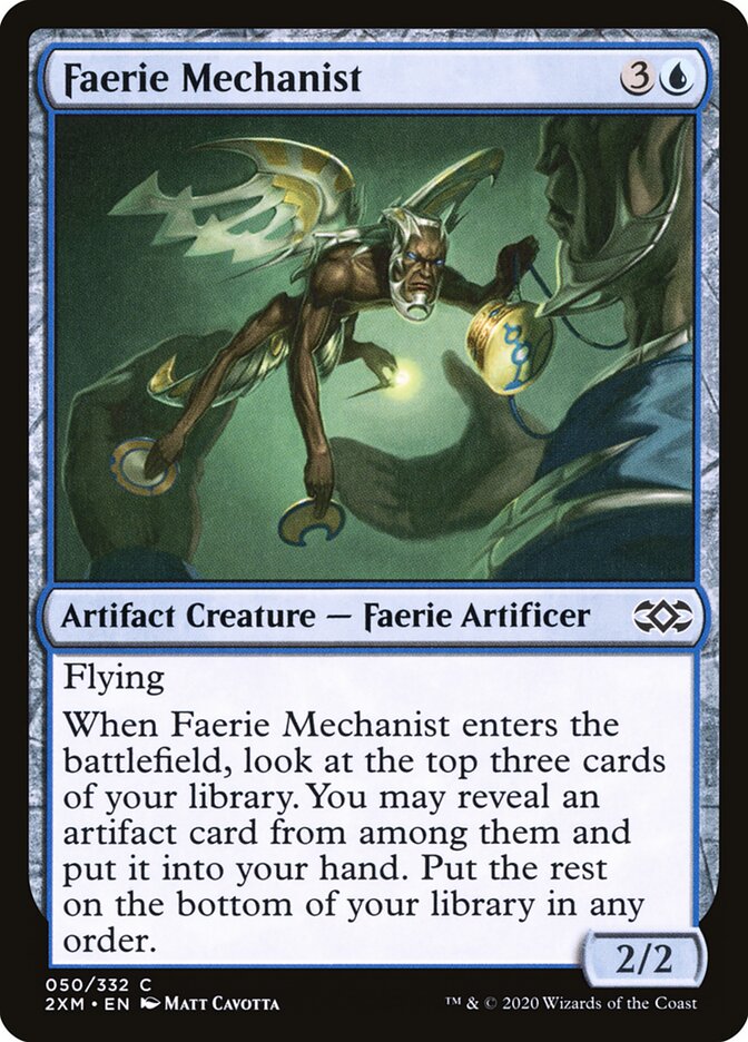 Faerie Mechanist, Double Masters · 050/332