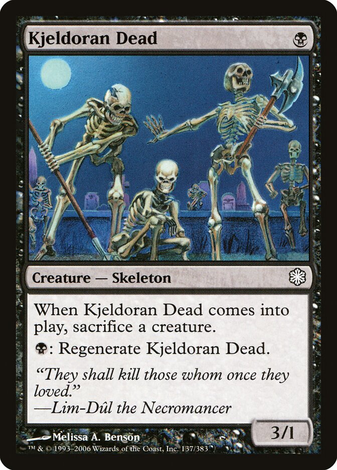 Kjeldoran Dead, Coldsnap Theme Decks · 137
