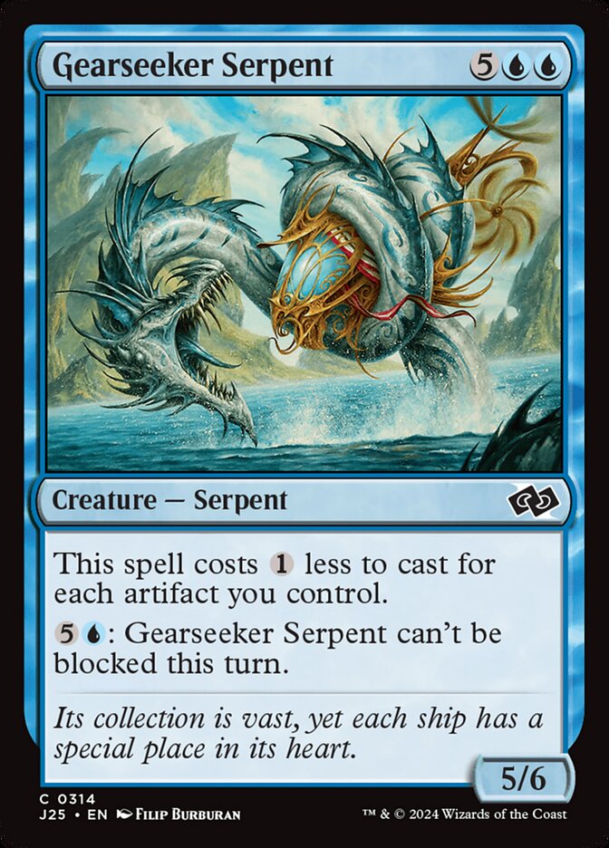 Gearseeker Serpent, Foundations Jumpstart · 0314