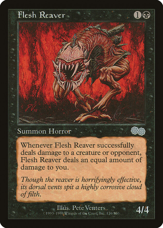 Flesh Reaver, Urza's Saga · 136/350