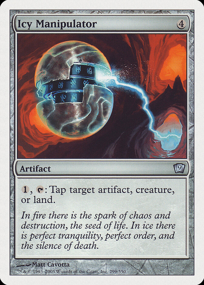 Icy Manipulator, Ninth Edition · 299/350