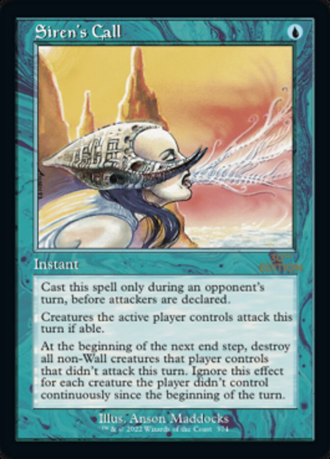 Siren's Call, 30th Anniversary Edition · 374/594