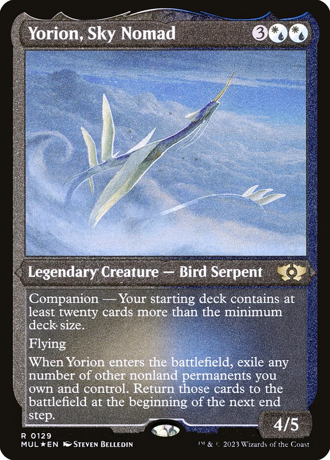 Yorion, Sky Nomad, Multiverse Legends · 0129