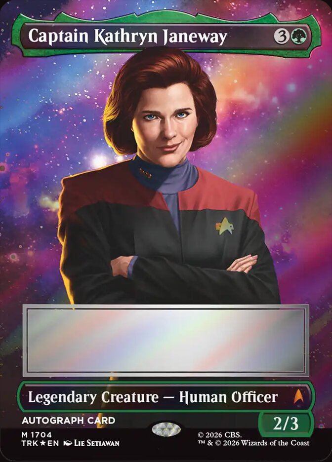Captain Kathryn Janeway, Star Trek · 1704