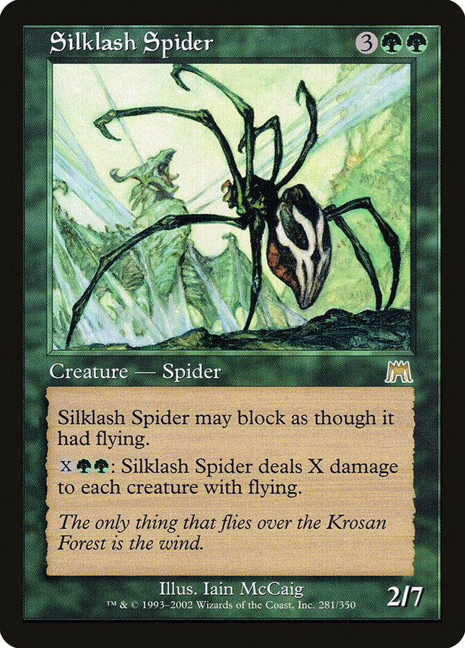 Silklash Spider, Onslaught · 281/350