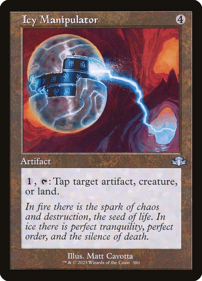 Icy Manipulator, Dominaria Remastered · 380